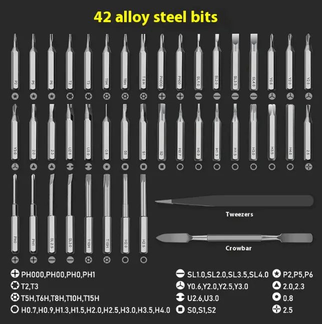 Multifunctional Electric Precision Screwdriver Set